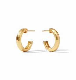 Julie Vos Havana Hoop Gold Small