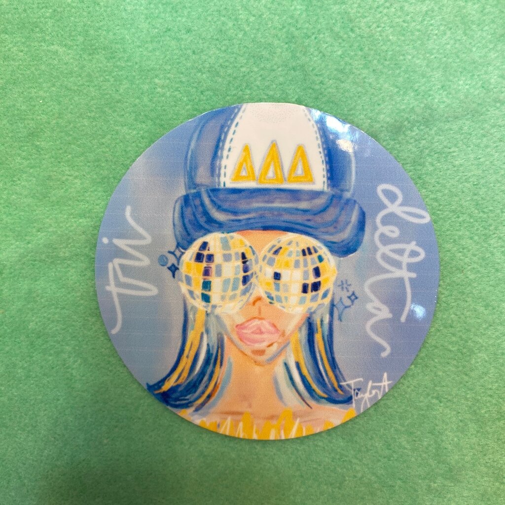 Sorority Disco Girl Sticker