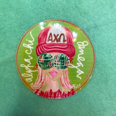 Sorority Disco Girl Sticker