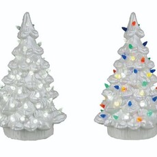 Cer Light Up White Nostalgic Tree