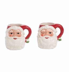 Dol Vintage Santa Shaped Mug