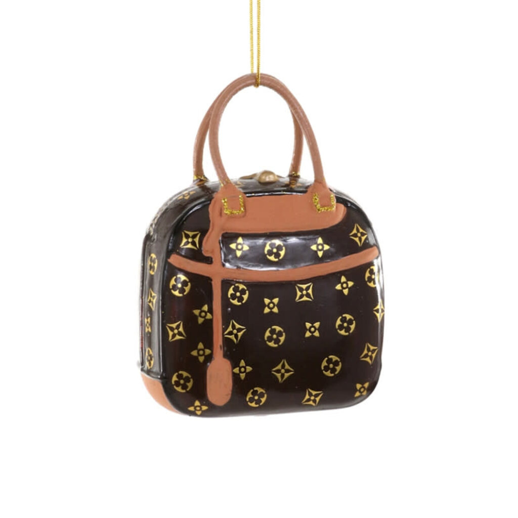 LUXURY HANDBAG - BROWN ORNAMENT