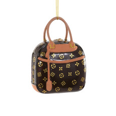 LUXURY HANDBAG - BROWN ORNAMENT