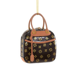 LUXURY HANDBAG - BROWN ORNAMENT