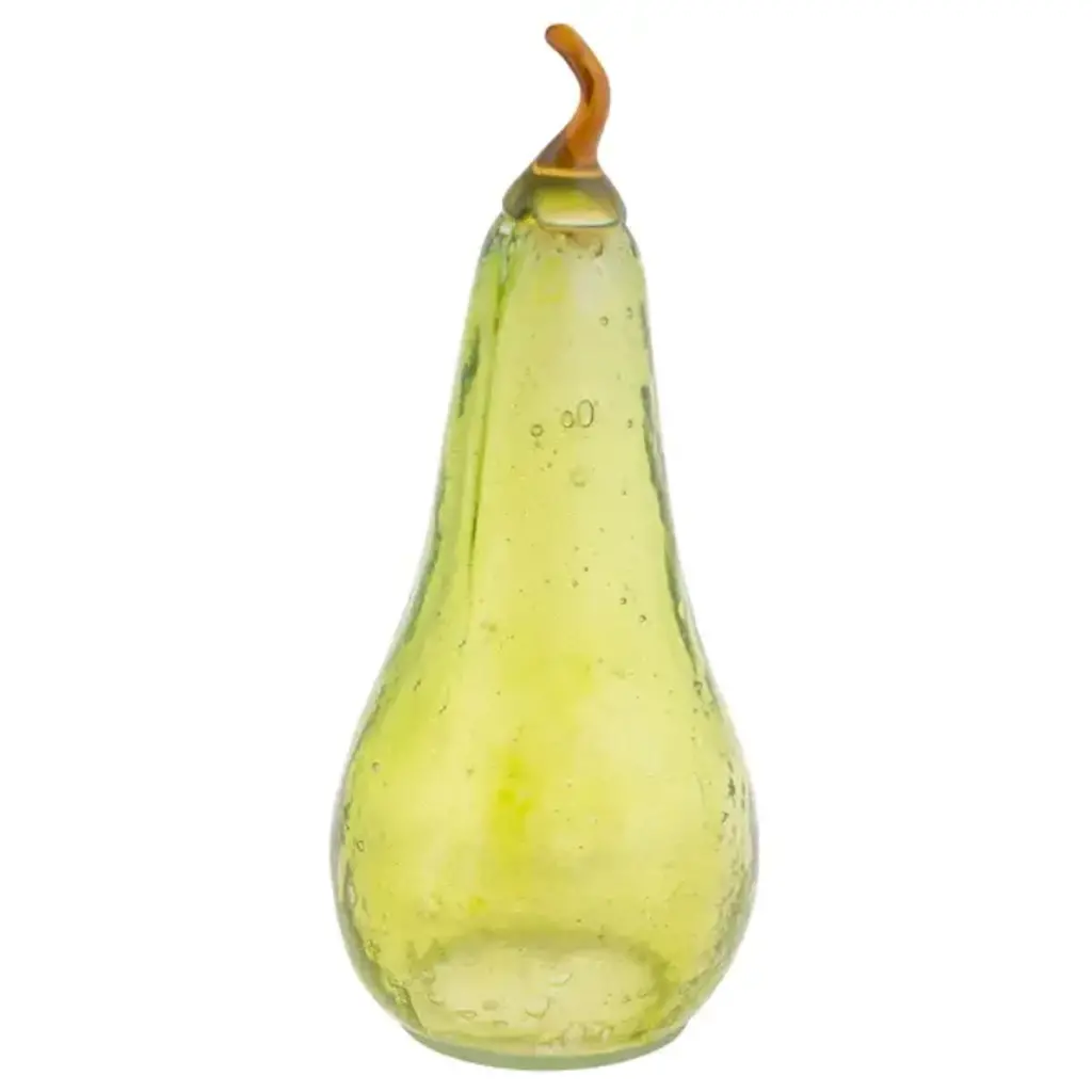 GLASS PEAR LARGE