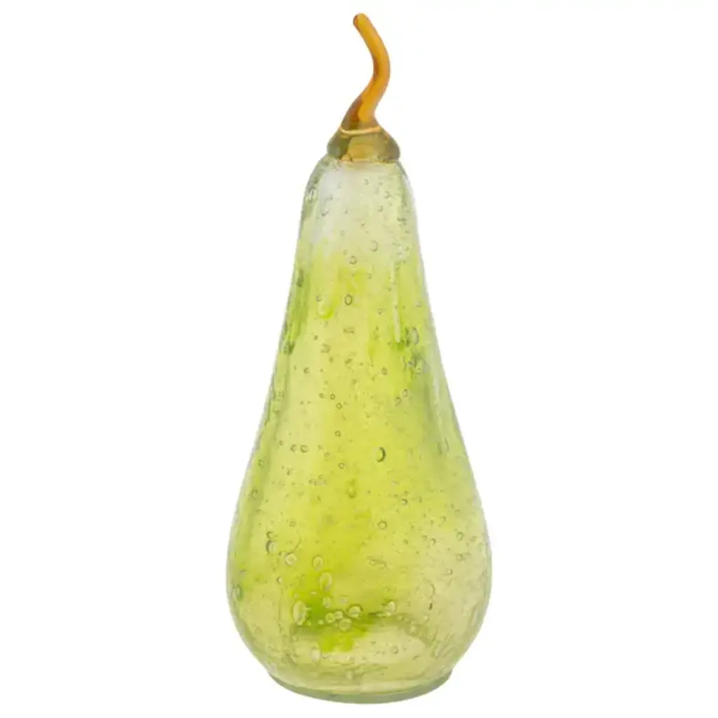GLASS PEAR SMALL