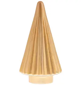 Fluted Mercury Glass Tree Champagne Large