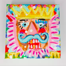 Nutcracker Painting Christmas Wall Decor