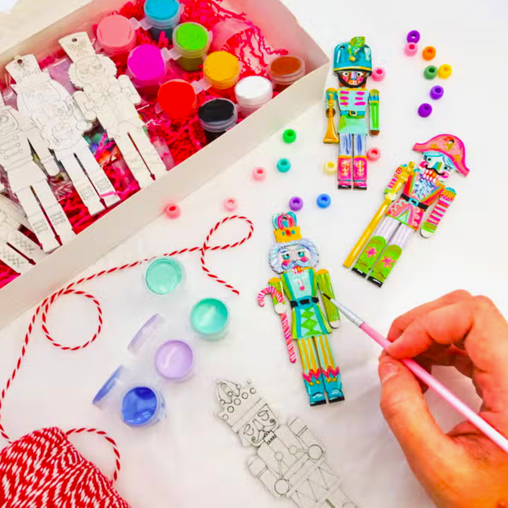 DIY Nutcracker Ornaments Painting Kit