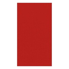 104gg Guest Towels Solid Airlaid Paper Linen Red