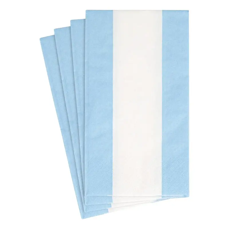 Guest Towel Bandol Stripe Light Blue