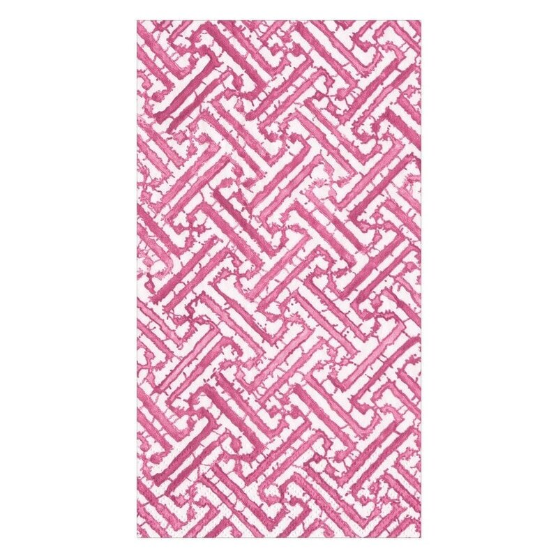 Guest Towel Firework Fuchsia