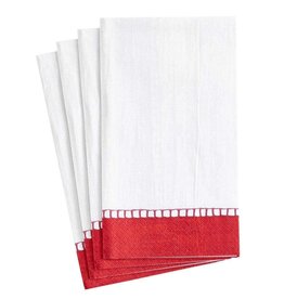 Guest Towel Linen Red