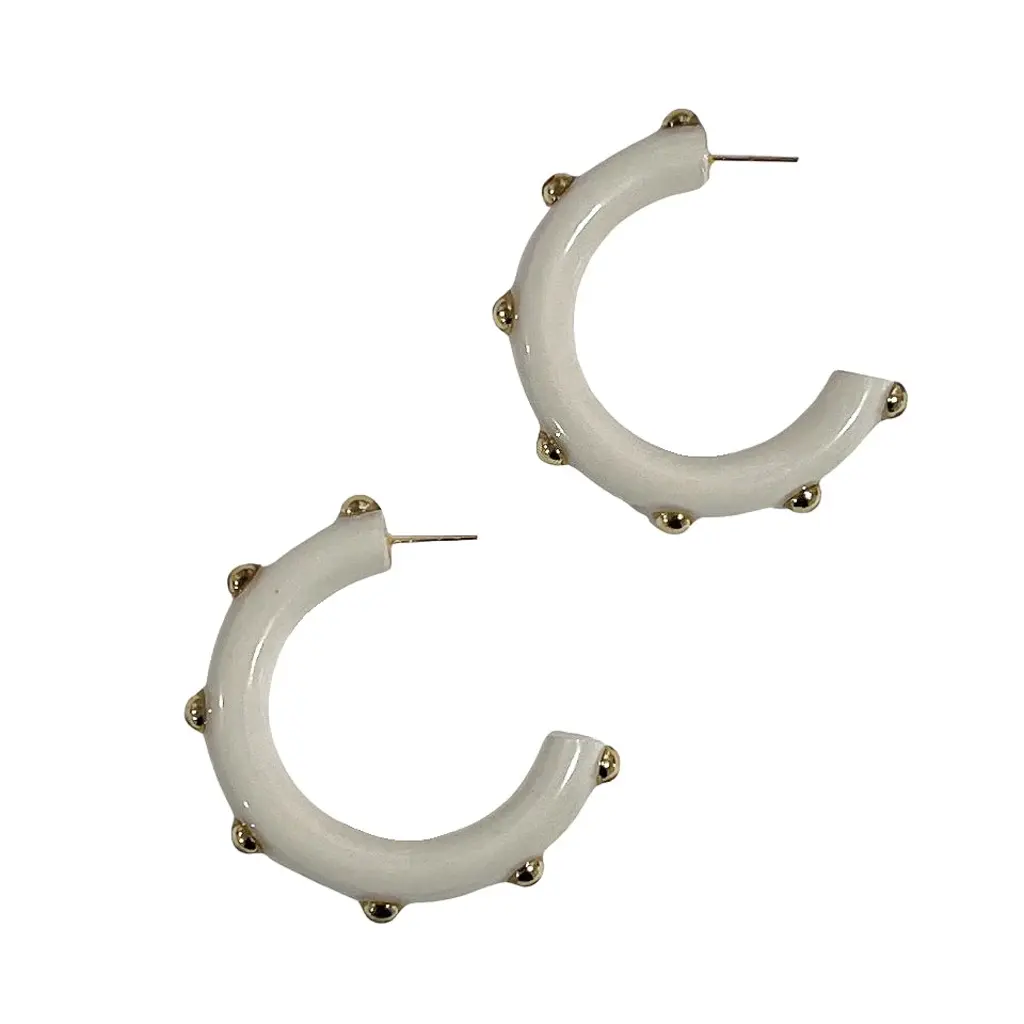 Ivory - Medium - Darden Hoop