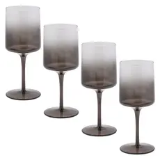 MID CENTURY WINE GLASS GRAY OMBRE