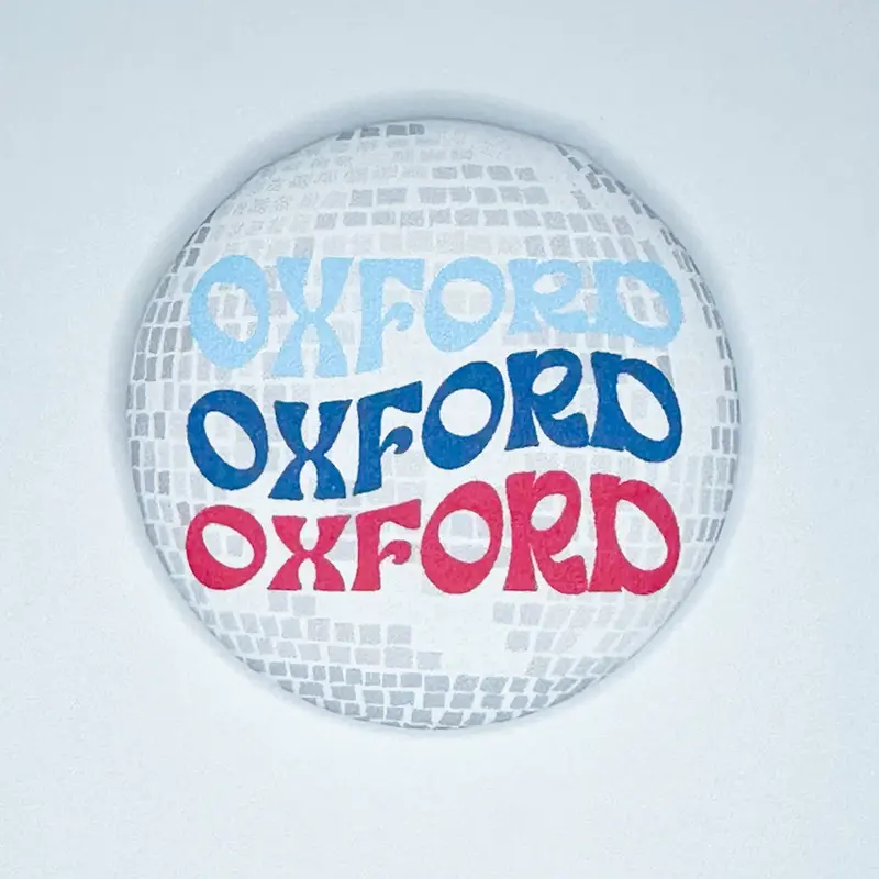Oxford Disco Button