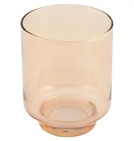Vintage Dof Glass Amber Luster