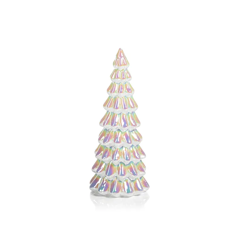 LED WHITE RAINBOW LUSTER TREE 8.25IN