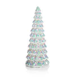 LED WHITE RAINBOW LUSTER TREE 10.5IN