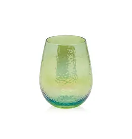 APERITIVO STEMLESS ALL-PURPOSE GLASS LUSTER GREEN