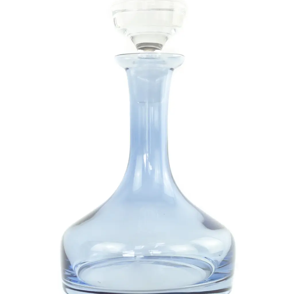 Estelle Colored Glass Cobalt Blue Vogue Decanter