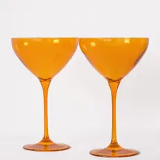 Butterscotch Martini Glass