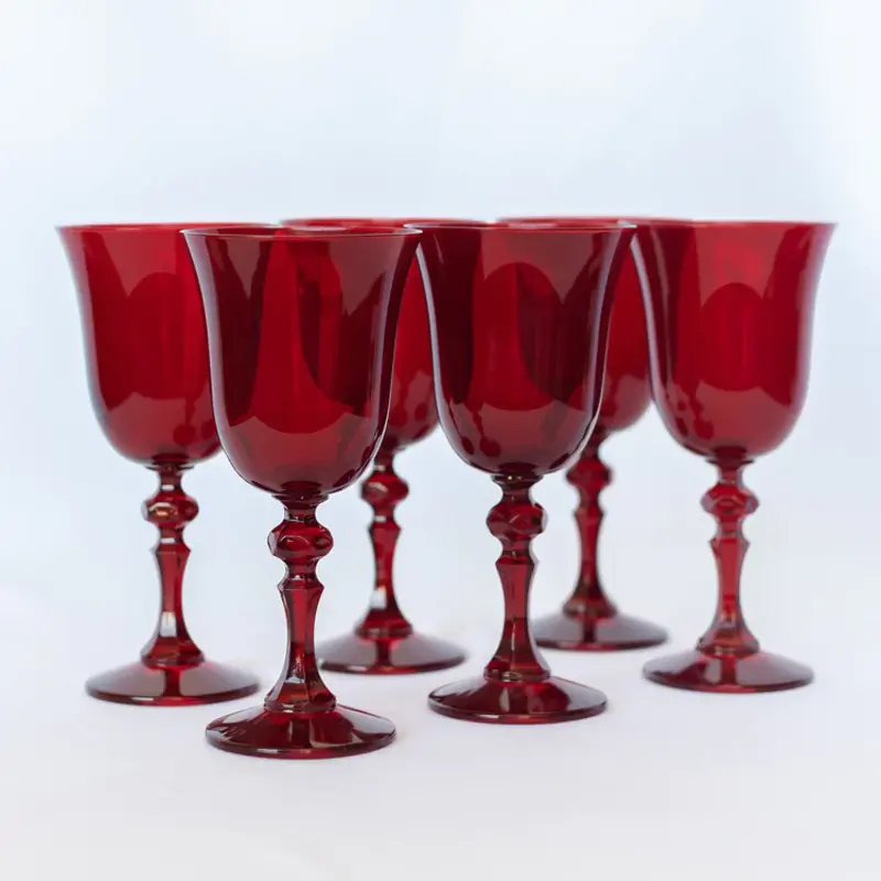 Red Regal Goblet