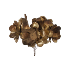 Metal Flower Bundle Gold Medium