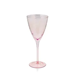 Aperitivo Red Wine Glass- Luster Pink