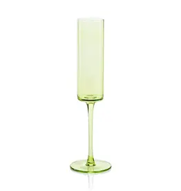 Champagne Flute Light Green