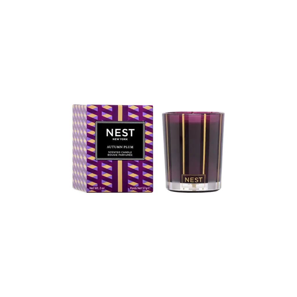 NEST New York Autumn Plum Votive Candle 2oz