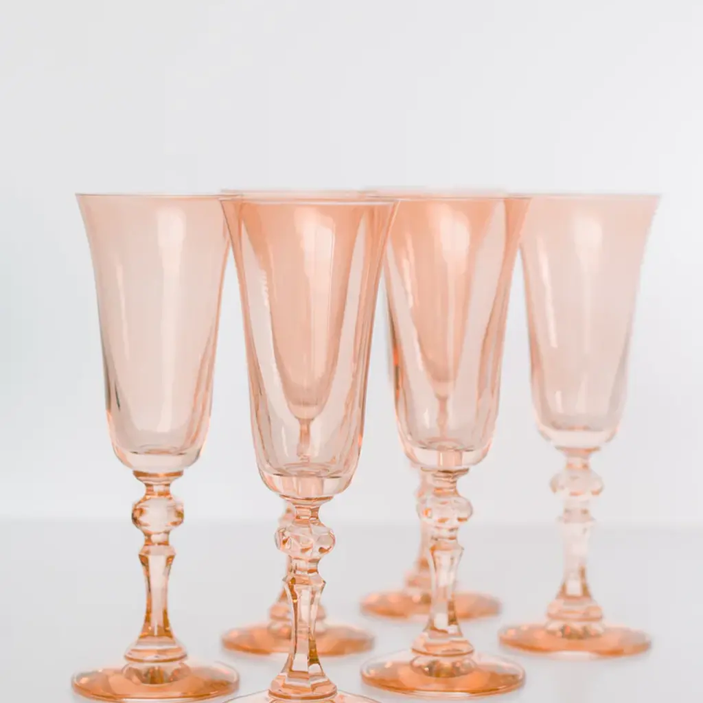 Regal Champagne Flute Blush Pink