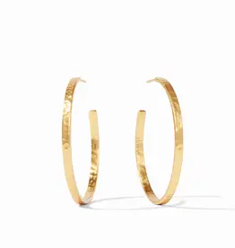 Julie Vos Crescent Hoop Gold - M