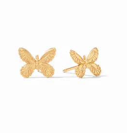 Julie Vos Butterfly Stud - Gold
