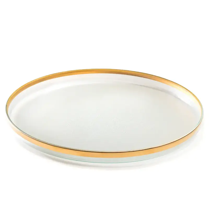 Annie Glass 16'' round platter