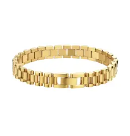 Wristwatch Chain Bracelet Gold 18MM