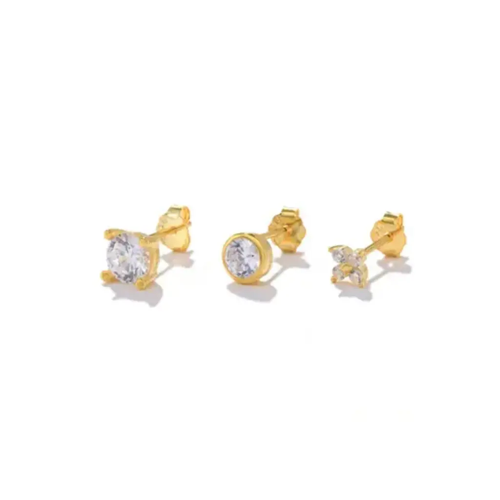 Hjane Jewels Daisy Trio Stud Set