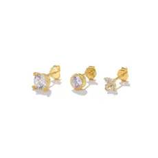 Hjane Jewels Daisy Trio Stud Set