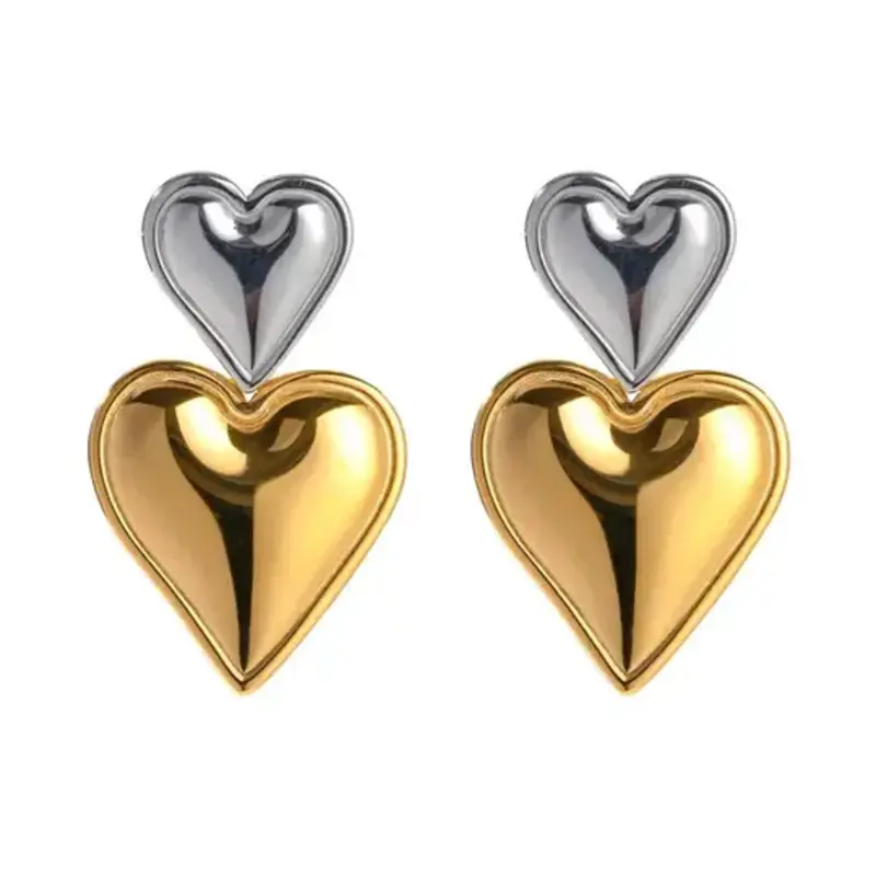 Hjane Jewels Serena Two Toned Studs