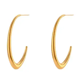 Hjane Jewels Julie Hoops Gold