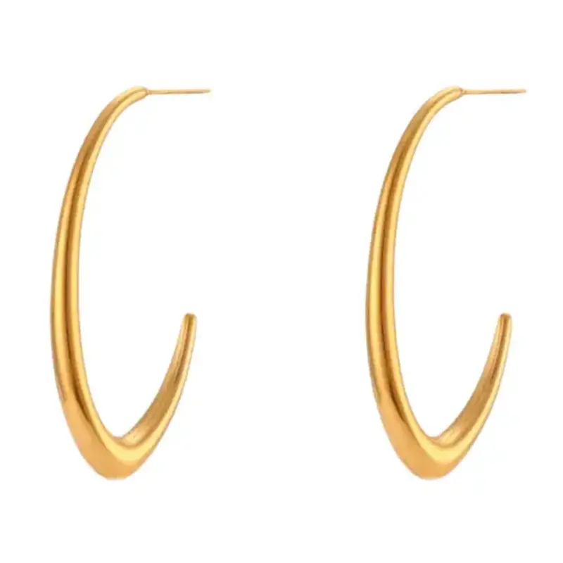 Hjane Jewels Julie Hoops Gold