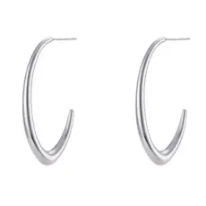 Hjane Jewels Julie Hoops Silver