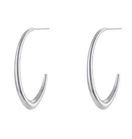 Hjane Jewels Julie Hoops Silver