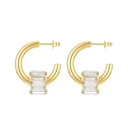Hjane Jewels Cylinder Hoops