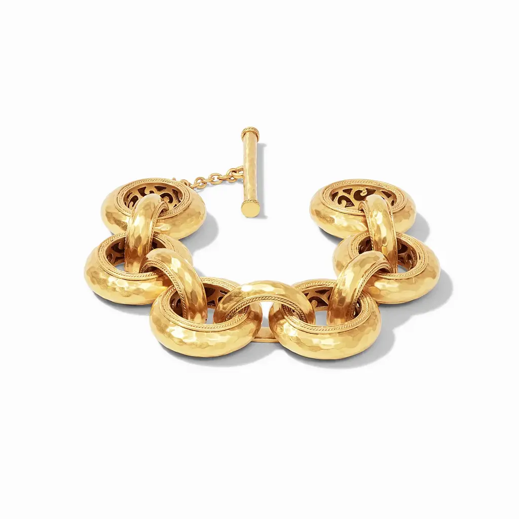 Cannes Link Bracelet - Gold - OS