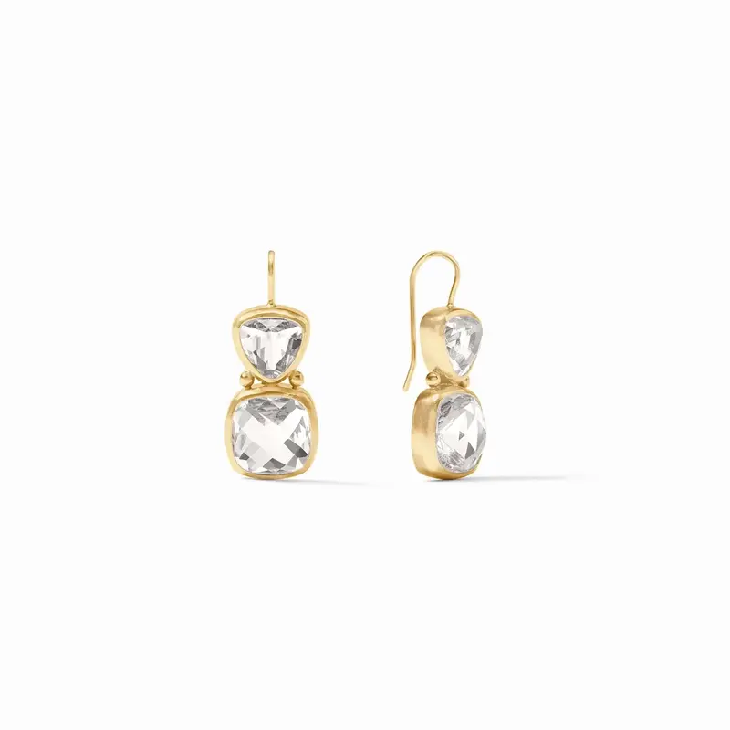 Aquitaine Earring - Clear Crystal - OS