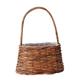 Polished Woven Basket Large