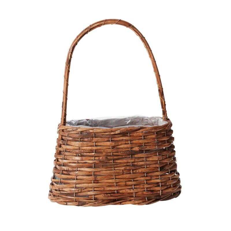 Polished Woven Basket Large