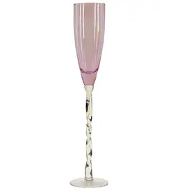 Champagne Adriana Clear With Pink