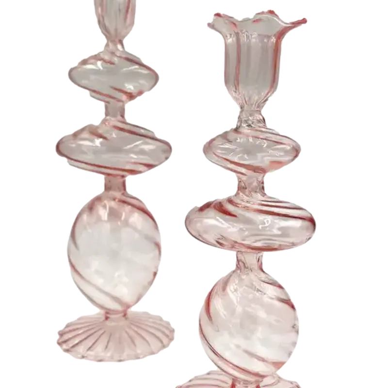 Candlestick Pink Large
